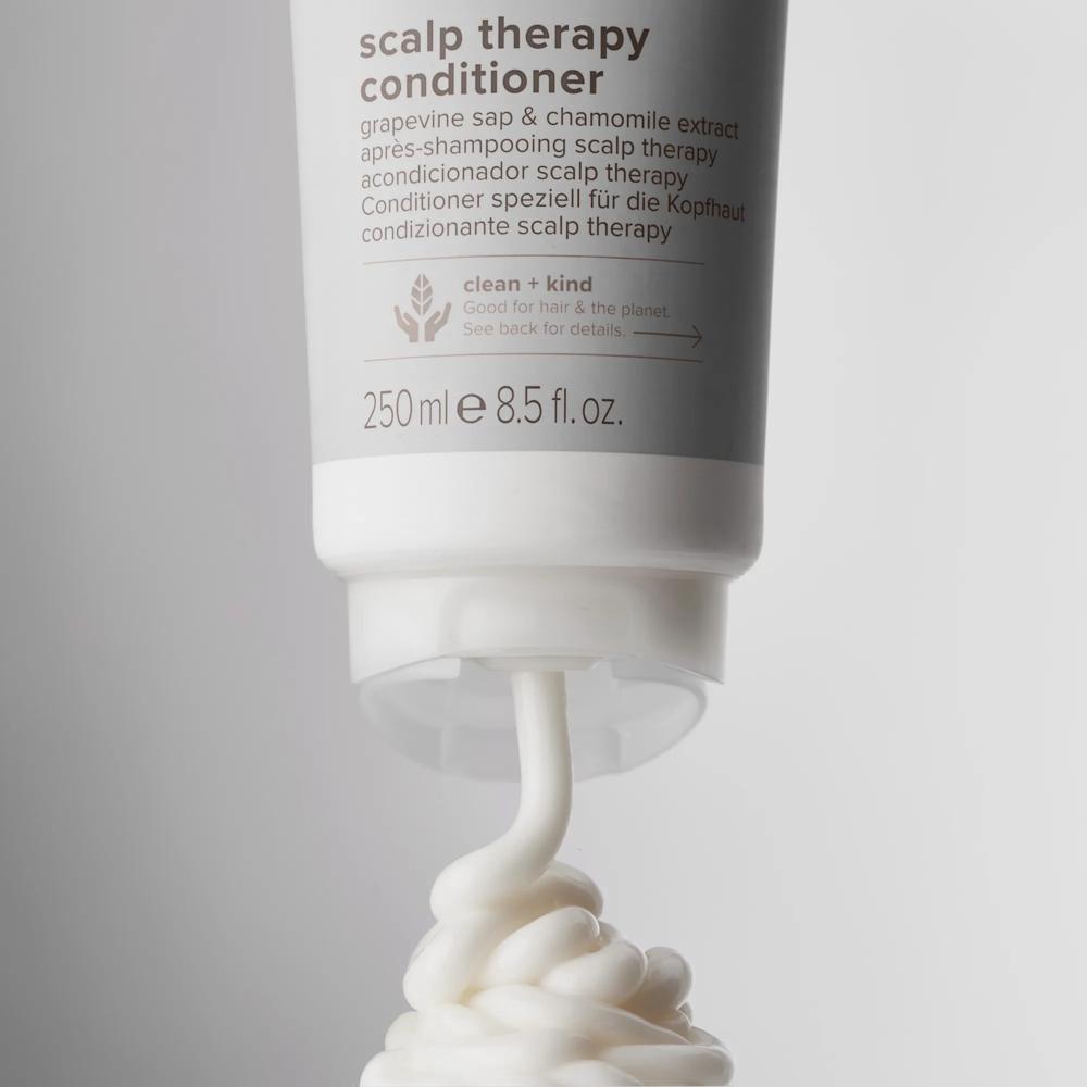 a bottle of Clean Beauty Scalp Therapy Conditioner