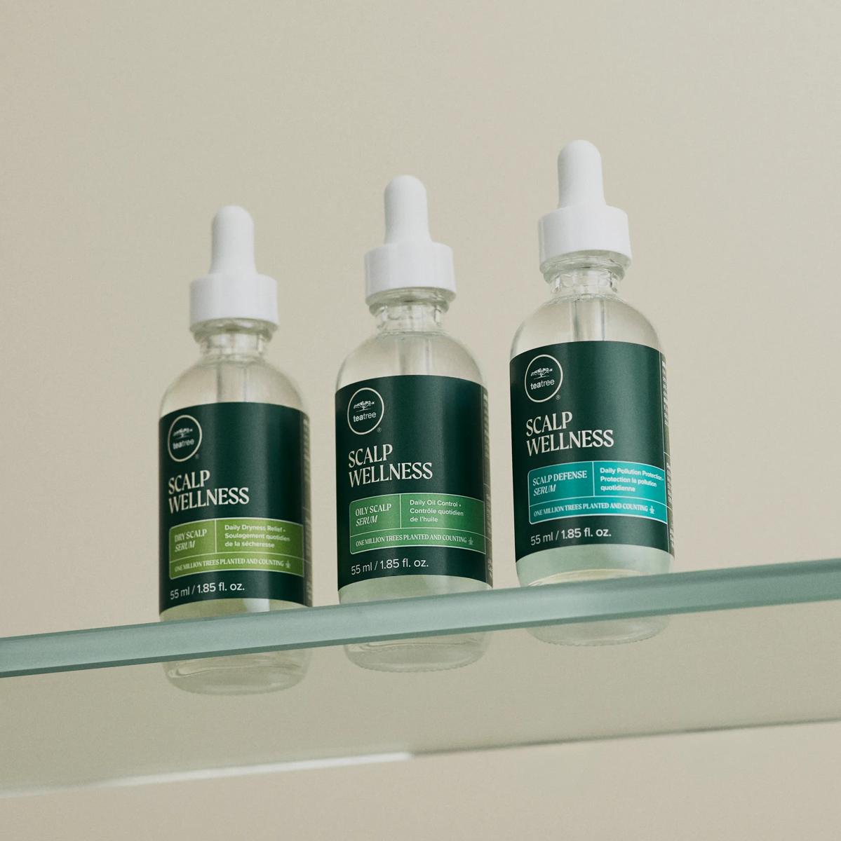 artistic image of the Tea Tree Wellness Serums