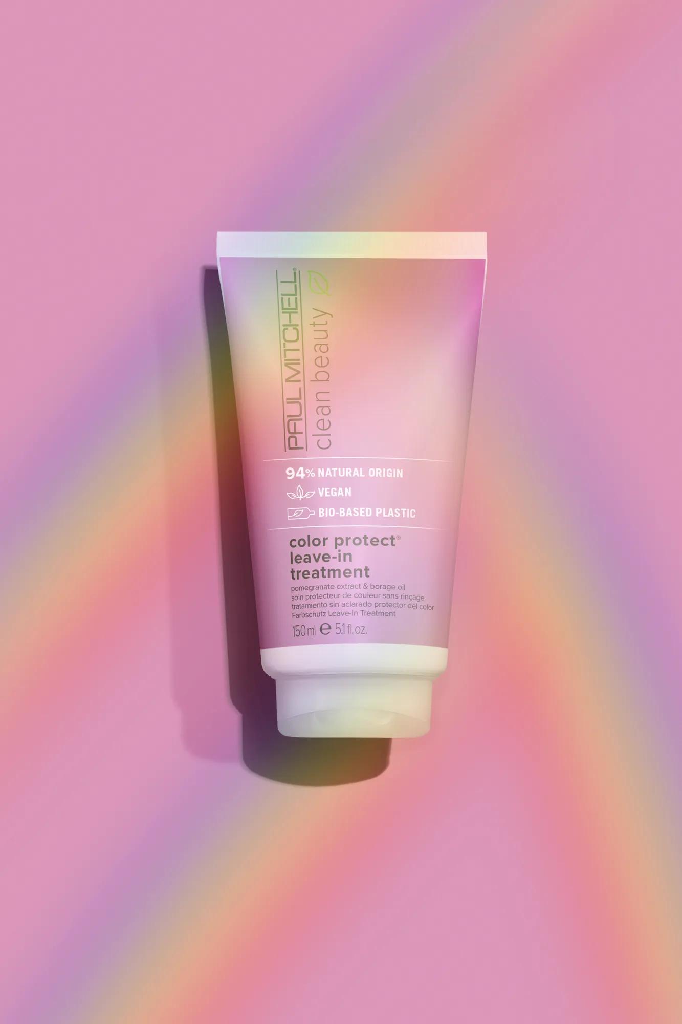 image of a tube of Clean Beauty Color Protect Leave-In Treatment
