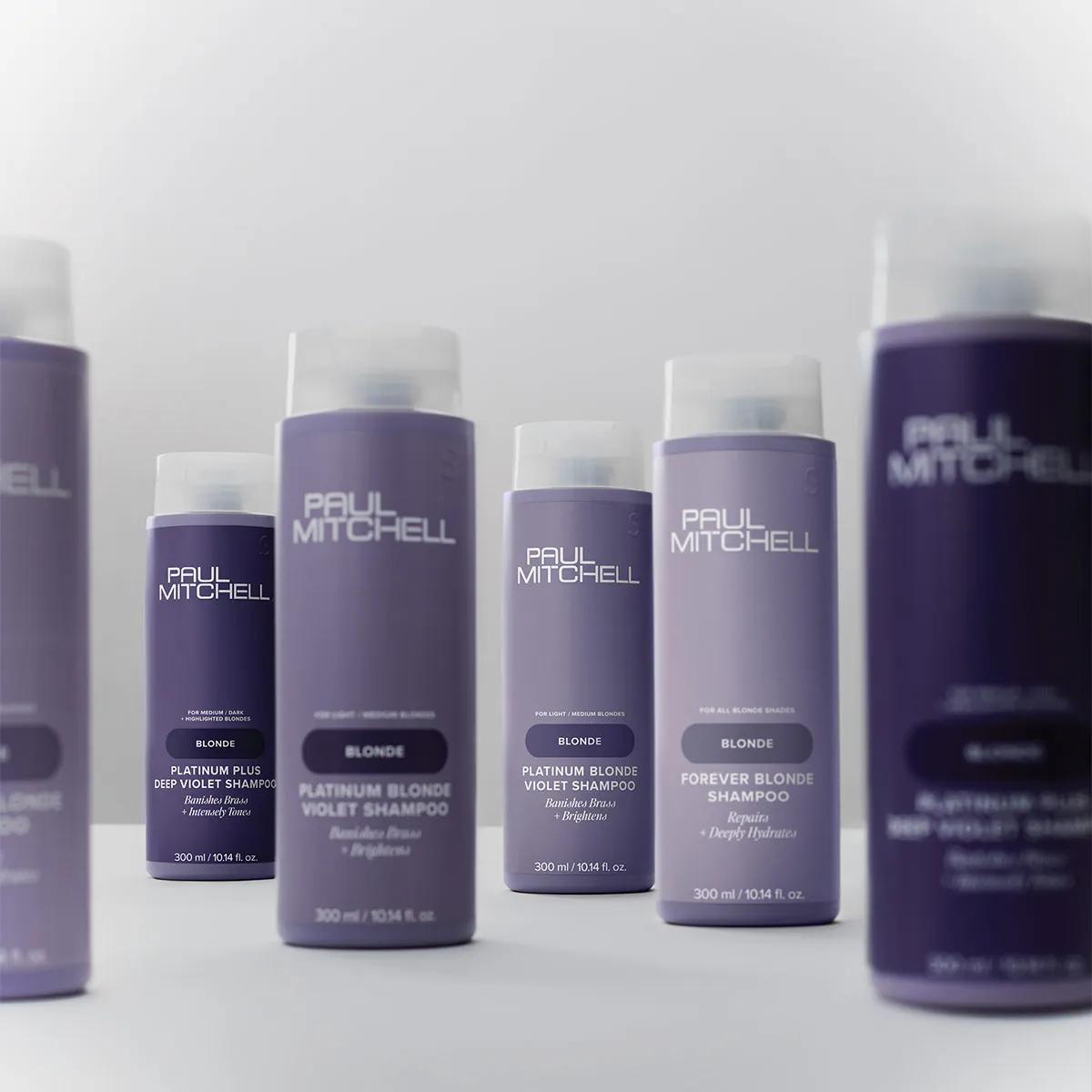 artistic image of the Paul Mitchell Blonde collection