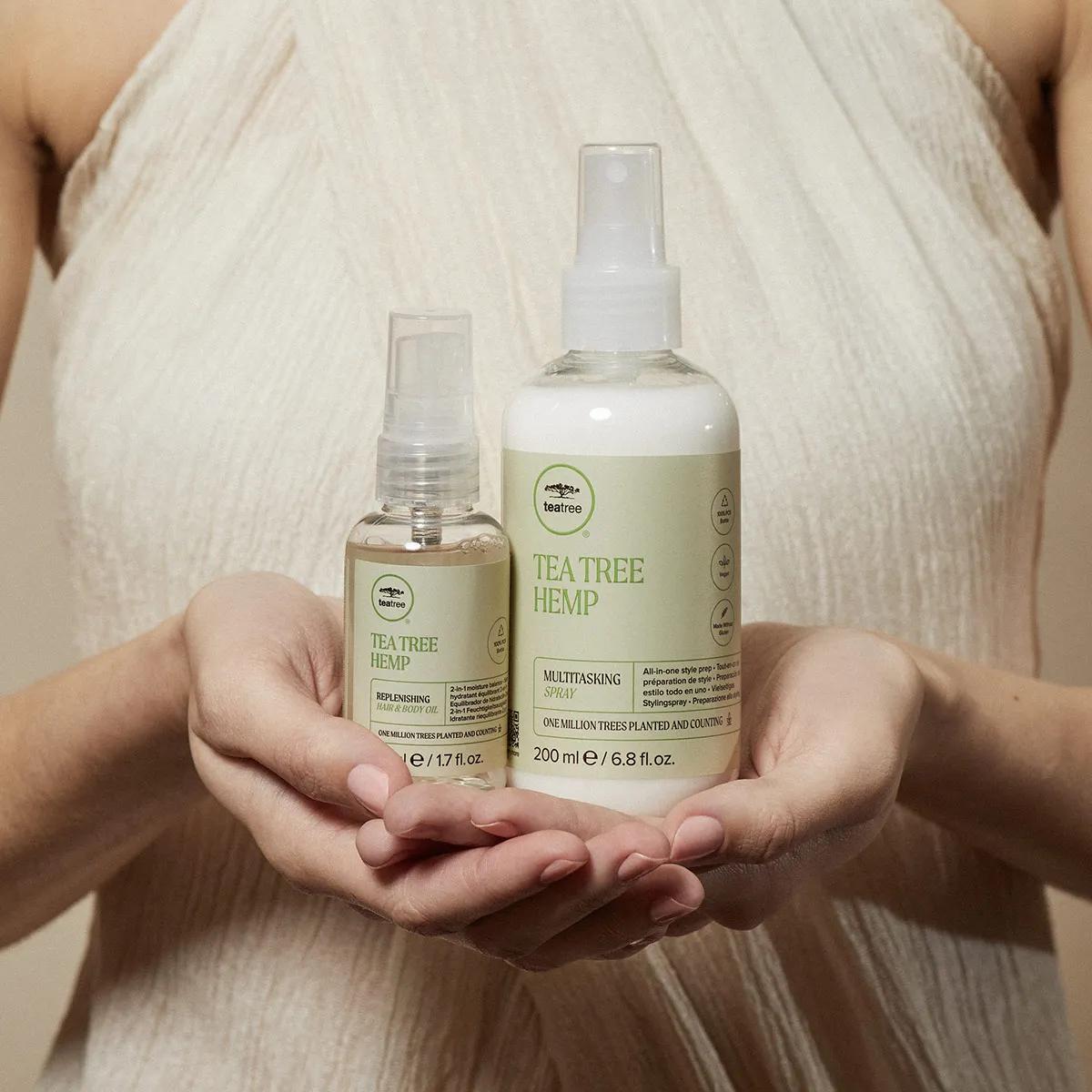 image of a 6.8 oz. bottle of Tea Tree Hemp, Multitasking Spray