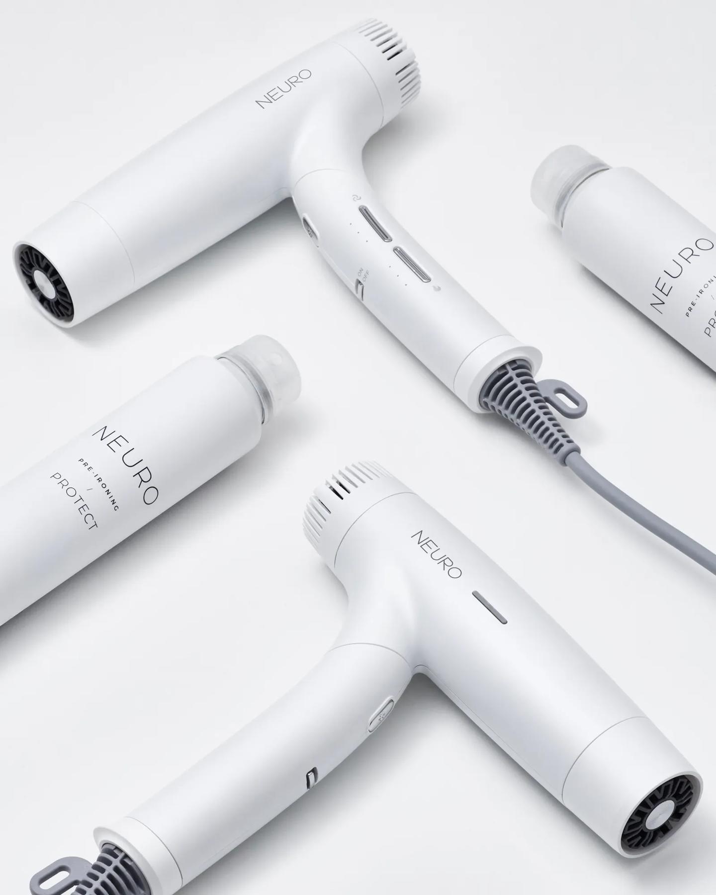 infographic for the Neuro Dry+ Folding High-Velocity Hair Dryer