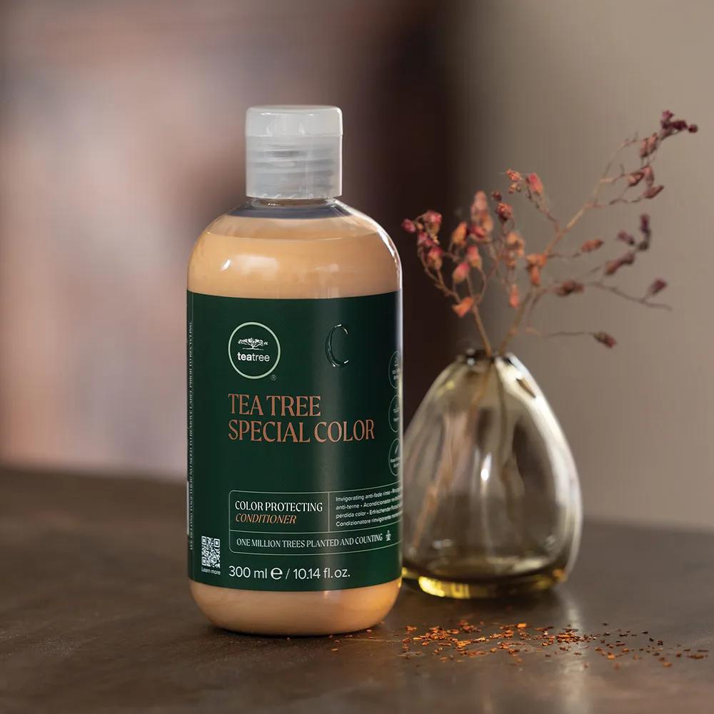a bottle of Tea Tree Special Color Conditioner