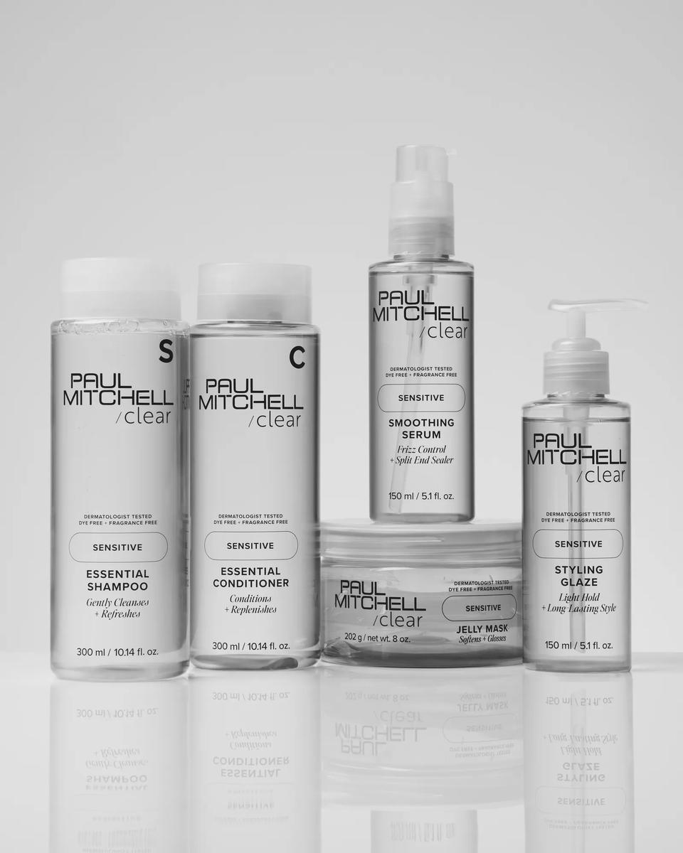 artistic image of the Paul Mitchell Sensitive collection