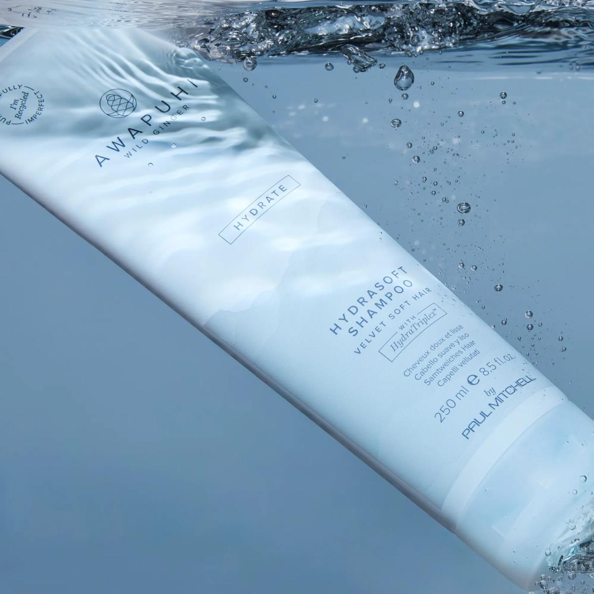 image of a tube of HydraSoft Shampoo