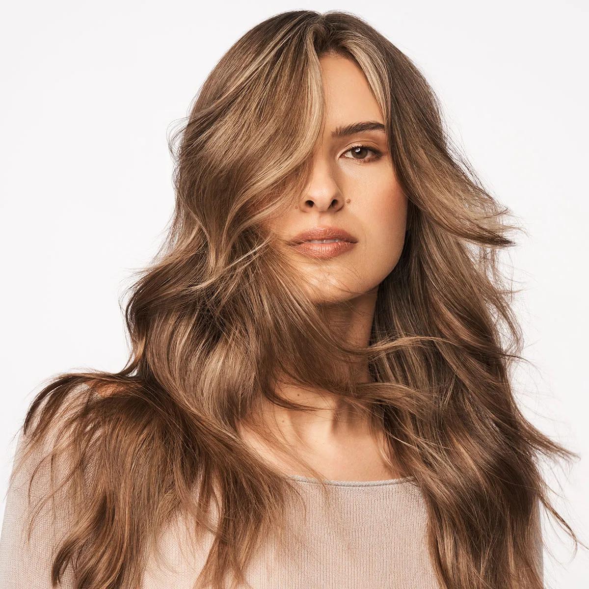 image of a woman with a shag hairstyle