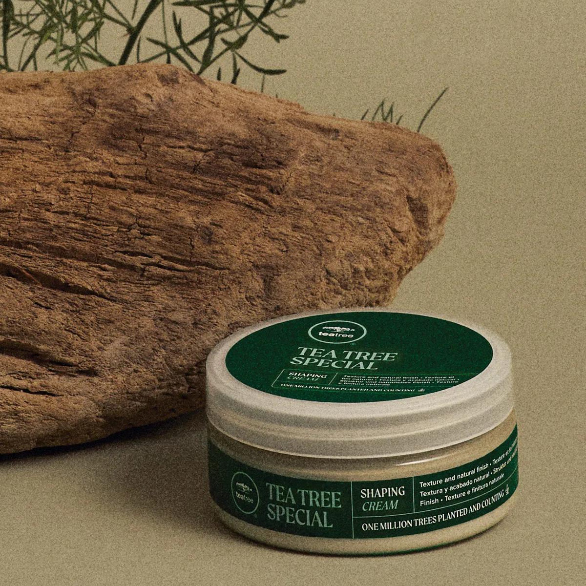 image of a bottle of Tea Tree Shaping Cream
