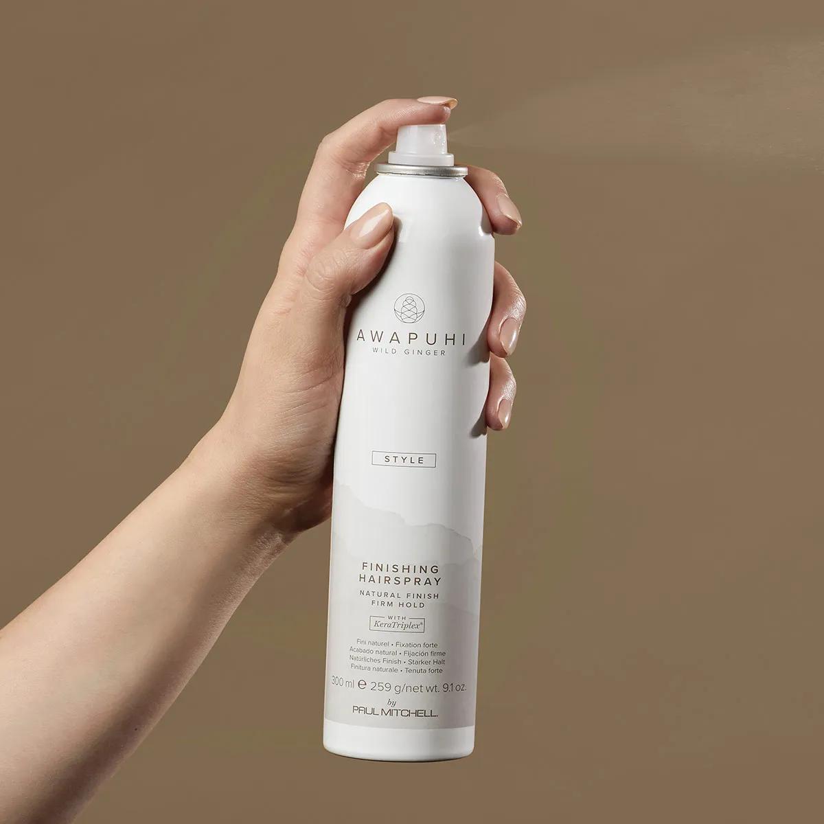 image of a bottle of Awapuhi Finishing Spray