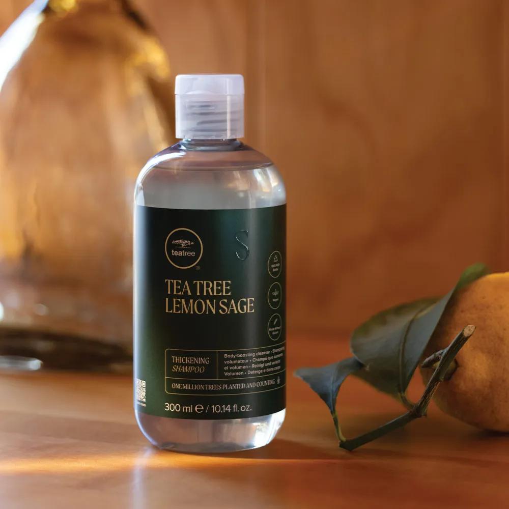 image of a bottle of Lemon Sage Thickening Shampoo