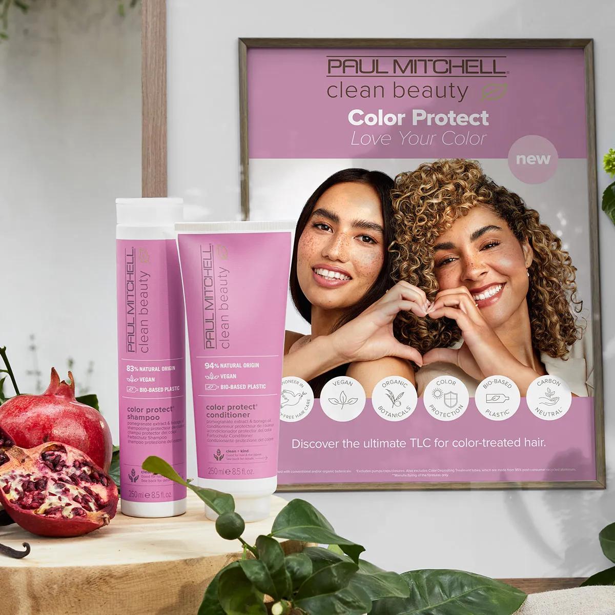 image of Clean Beauty Color Protect Shampoo and Conditioner